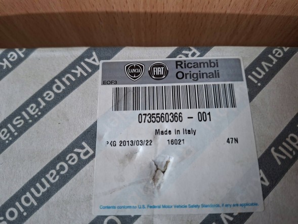Fiat OE S26340754 ШКІРЯНЕ КЕРМО 735560366 FIAT 500L 2012-