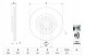 Bosch 0 986 479 C90 Гальмівний диск bosch