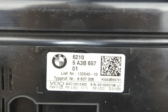 BMW OE 5A3B657 -01 ЛІЧИЛЬНИКИ БЕНЗИН BMW F20 F21 F22 F23 F45 F46 F39 X2 F48 X1 5A3B657