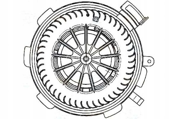 Behr Hella Service BRH8EW 351 034-071/RS6 BEHR HELLA ДВИГАЛЬНИЙ ДВИГАТЕЛЬ MERCEDES SPRINTER 06-