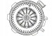 Behr Hella Service BRH8EW 351 034-071/RS6 BEHR HELLA ДВИГАЛЬНИЙ ДВИГАТЕЛЬ MERCEDES SPRINTER 06-
