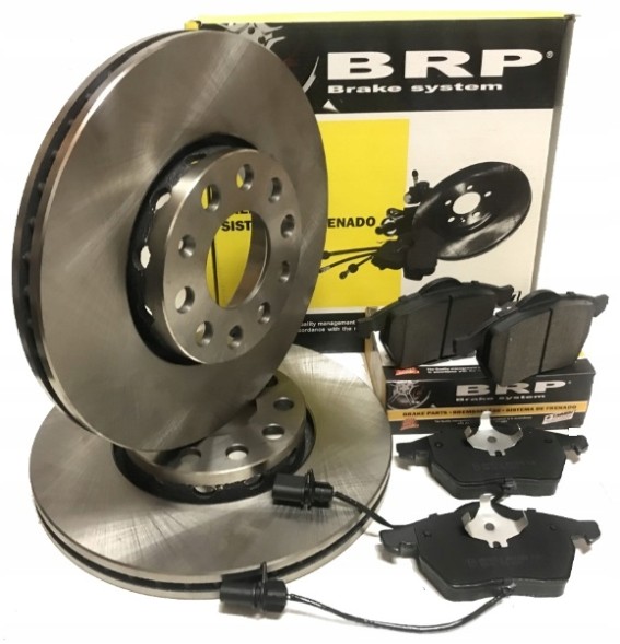 BRP BRP1672-214132 Гальмівні диски колодки фронт audi a4 b5 b6 b7 a6 c5 vw passat b5 fl 288мм