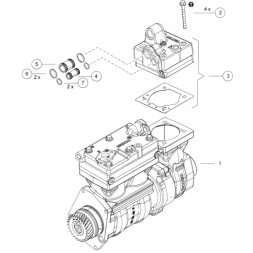 Wabco 9125109242 Ремкомплект повітряного компресора