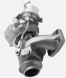 TS Turbo 49173-07508 НОВА ТУРБІНА PEUGEOT CITROEN FORD 1.6 HDI 1.6 TDCI 90 КМ 66 КВТ