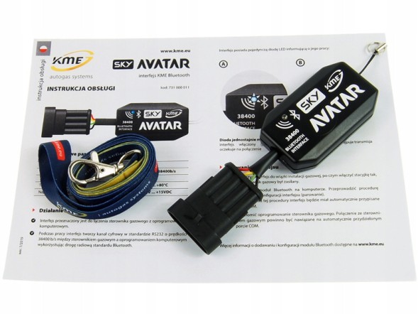 KME 731 000 010 Kme avatar sky діагностичний інтерфейс bluetooth