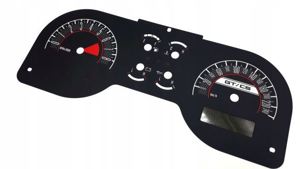 Moman 0089688092910 Ford Mustang 2005-09 Custom GT/CS диски лічильника заміна годинника MPH KM/H