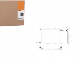 NRF NRF53758(iMOTO) Охолоджувач двигуна nissan micra iii note 1.5d 09.0 + набір водія #37