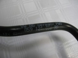 Volkswagen OE 059121086BG Audi oe шланг водопроводу a4 a5 a6 a7 a8