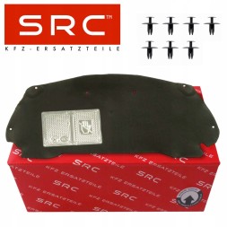 SRC 98.05024180S + spinki ШУМОІЗОЛЯЦІЯ КАПОТА ДВИГУНА + КЛІПСИ PEUGEOT 2008 I (13-16) 9805024180