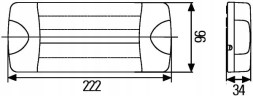 Hella 2SD 980 613-211 Лампа задня 2sd 980 613-211 hella