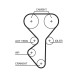 KP15631XS 1 GATES Комплект газорозподільчого механізму