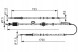Bosch 1 987 482 803 Bosch трос ручного гальма opel astra j 10-15