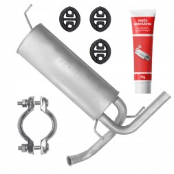 Ferroz FRZ-V4Z61F8A3U5G7J6 Кінцевий глушник для fiat sedici 06 - 14 1.6i хетчбек 2wd + 4wd бонус