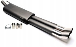 TA-Technix EVOG3VED76_1 Спортивний глушник вихлопу 2x76мм DTM TA TECHNIX для VW GOLF III Variant (1H5)
