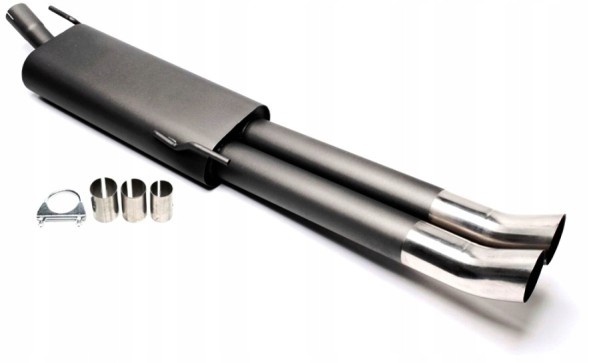 TA-Technix EVOG3VED76_1 Спортивний глушник вихлопу 2x76мм DTM TA TECHNIX для VW GOLF III Variant (1H5)