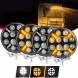 Китай ZVAJKBH2UJKV 4x 9-дюймова робоча фара галогенна 12/24В 16 LED 240W IP67 панель