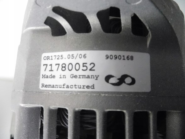 Fiat OE 71 780 052 Генератор Fiat Alfa Romeo 1.9 JTD OE 71780052