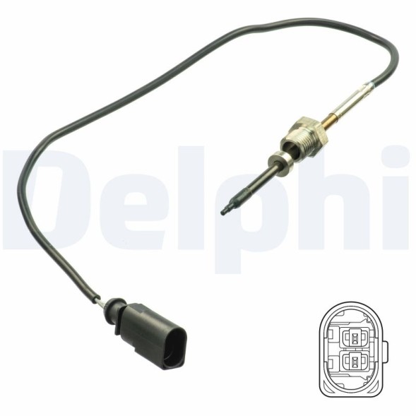 V-maxzone Part VIC-291315 Датчик температури вихлопних газів для AUDI A6 ALLROAD C6, A6 C6 2.7D/3.0D