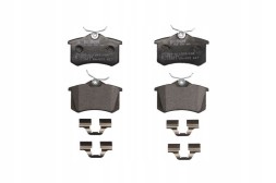 Bosch 0 986 494 600 + 0 986 478 986 AUDI A4 (8E2, B6) Комплект диски + колодки задні bosch audi a4 b6