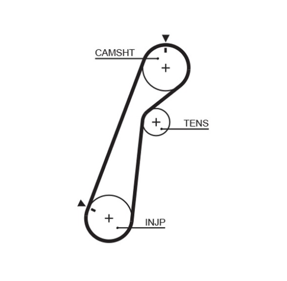 K015478XS GATES Рем комплект ГРМ