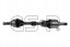 GSP 234261 Привідна піввісь mazda 3 bl bk 5 cw