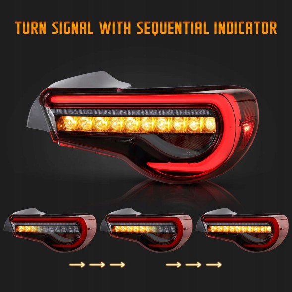 VLAND LDTO53 81S191-3 mhm Лампи тиль ne kpl Vland Full Led Neon Діоди Тюнінг Toyota GT86 GT-86 FRS BRZ