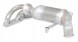 CHINA 699-1184 Каталізатор citroen c4 1.6 120 к.С. | 2008-2010 Керамічна заміна