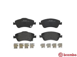 P83079 BREMBO Комплект гальмівних колодок з 4 шт дисків