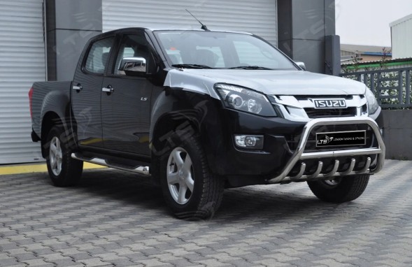 Китай PWT02_IDM12 Передня дужка Isuzu D-Max 12-16 кенгуру A-Bar хром