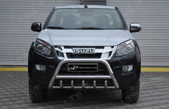 Китай PWT02_IDM12 Передня дужка Isuzu D-Max 12-16 кенгуру A-Bar хром