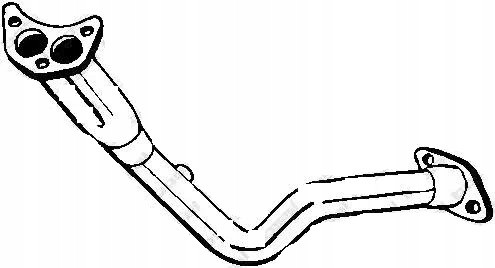 Bosal 753-159 ПОЧАТКОВИЙ ГЛУШНИК ТРУБА FORD SIERRA 2.0i 89-94 BOSAL