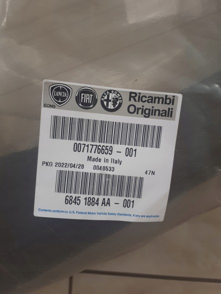 Groupe PSA 0071776659 - 001 Крило заднє (колісна арка) панель Peugeot Boxer L/P
