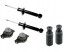 Service Parts ALL2521B Амортизатори кріплення захисту NISSAN PRIMERA P11 ЗАДНІЙ седан універсал хетчбек