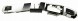 Volkswagen OE 572858020A, DWP471110OE Декоративна накладка / молдинг консолі VW Tiguan 572858020A RHD