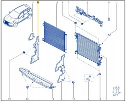 Renault OE 214987308R Пневматична заслінка права RENAULT KADJAR 1.5 dCi <09/2017 ОЕ дилерство