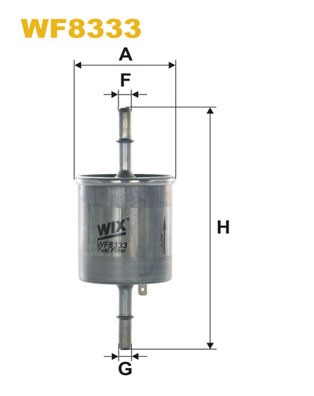 WF8333 WIX FILTERS Фільтр палива