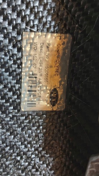 Land Rover OE F46M-2D206-AC GO ВЕНТИЛЯЦІЙНА РЕШІТКА ВУГЛЕЦЕВА ПРАВА RANGE ROVER SPORT II L494 SUR F46M-2D206-AC НОВА
