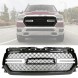 Китай JGD-RAM19-UGLEDGB Решітка-імітація бампера з LED + Поворотник - Глянсова DODGE RAM 1500 2019-2023