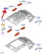Ford OE Освітлення салону Ford C-Max Focus 2012- OE 2077610 _ AM51-13K767-AG35B8