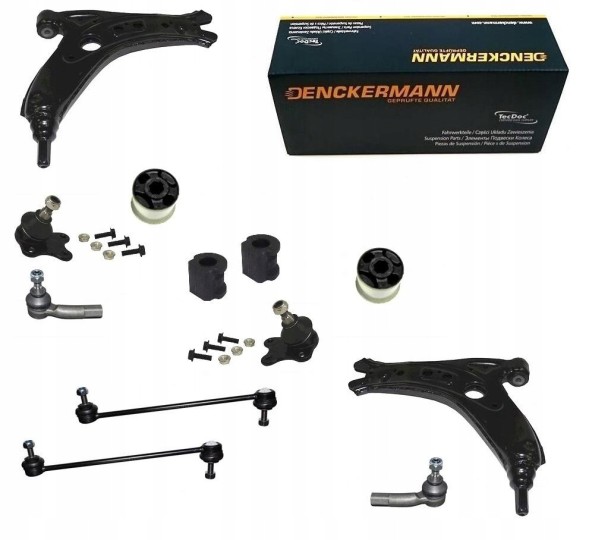 Denckermann CR1650D ВАЖЕЛІ, НАКОНЕЧНИКИ, З’ЄДНУВАЧІ, ВТУЛКИ SEAT IBIZA CORDOBA 6L 2002- ПЕРЕДНІЙ КОМПЛЕКТ