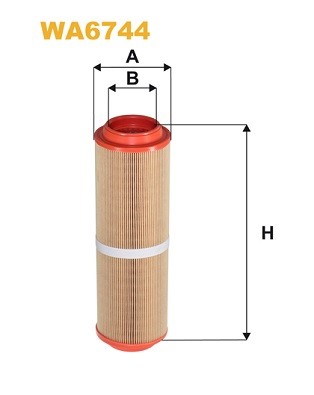 WA6744 WIX FILTERS Фільтр повітряний