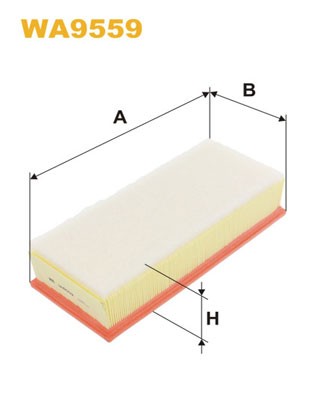 WA9559 WIX FILTERS Фільтр повітряний