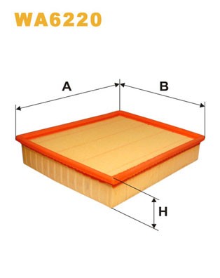 WA6220 WIX FILTERS Фільтр повітряний