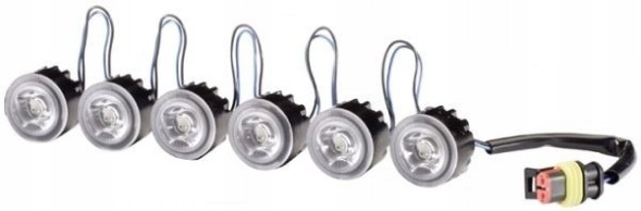 Hella 2PT 177 696-721 Hella 2pt 177 696-721 комплект світлодіодних денних ходових фар комплект 6 24