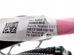 FRANTIS 1032433-00-G FRT ПРОМІНЬ ДАТЧИКІВ ПАРКУВАННЯ PDC ПЕРЕДНІЙ ТЕСЛА МОДЕЛЬ Х 1032433-00-Г