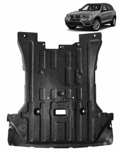 PC Захист двигуна під двигун BMW X3 F25 2010-2017 51757213662