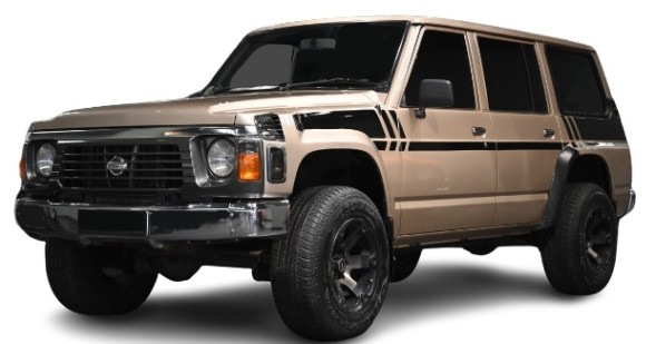 Китай 590/22 Nissan Patrol GR Y60 5D Body Lift Body 75мм