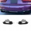Китай S7-80117 Наконечники вихлопу BMW G20 MP 340i – Чорний Блиск