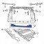 Mopar 68443369AA JEEP COMPASS LIFT 21 - Балка пояса Кронштейн Кріплення під радіатори охолодження 2.0T США