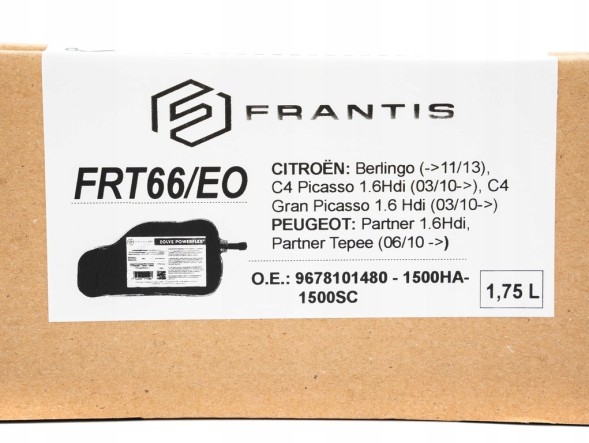 FRANTIS FRT66/EO Фільтр картридж fap eolys powerflex 1.6 hdi